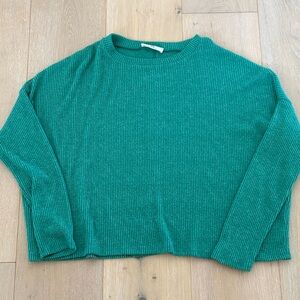 Zenana Outfitters Teal Knit Top